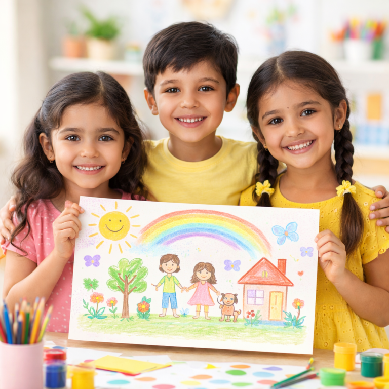 How Art Builds Creativity & Confidence in Kids